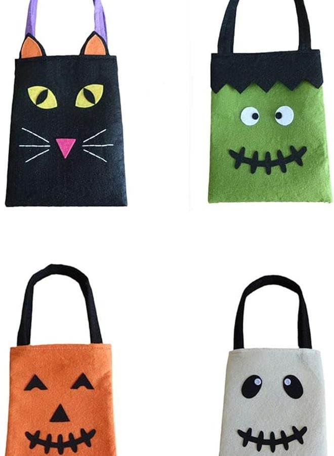 Halloween Pumpkin Tote Bag Multipurpose Portable Candy Storage Bucket For Party - Image 3